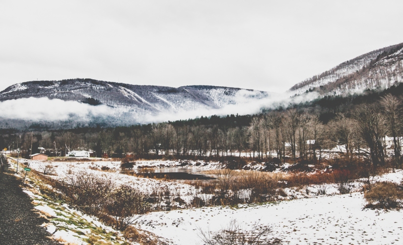 Driving the Catskills I Photo credit @travelinglamas I Catskills Travel Guide: A Wintry Weekend Escape From NYC