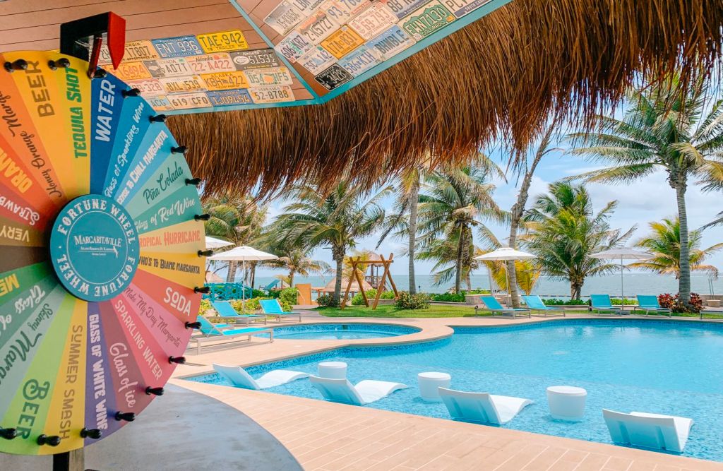 Here Are The Resorts in Mexico's Riviera Maya Offering the Most Unique Amenities & Exclusive Experiences / The Lama List / www.thelamalist.com / Photo courtesy Margaritaville Island Reserve Riviera Cancun