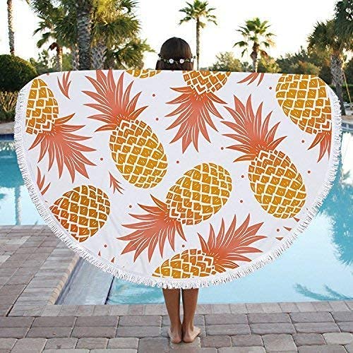 RosieLily / Best Large Round Lightweight Turkish Beach Towels For Spring Summer 2022 / The Lama List / www.thelamalist.com
